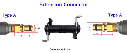 Conector De Extensión De Manguera Para Manguera De Limpieza