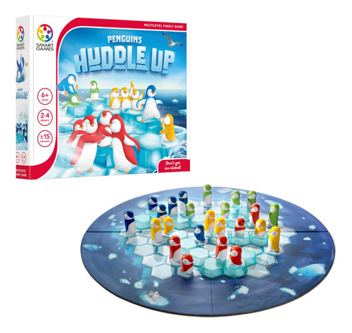 Smartgames Penguins Huddle Up Juego Para 2-4 Jugadores De 6.