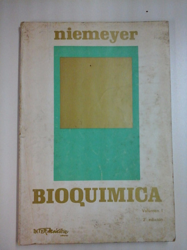 * Bioquimica (vol 1 / 2da Ed.) - Hermann Niemeyer