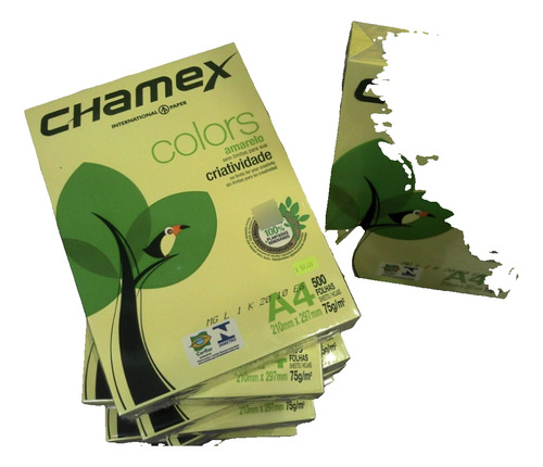 Resmas A4 Chamex Color Amarilla 75 Grs Oferta!!!!