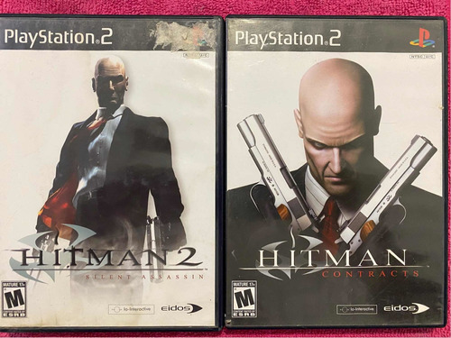 Hitman Contracts + Hitman 2 Silent Assassin Ps2!!!