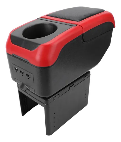 Reposabrazos Universal Para Coche Con Almacenamiento En Cons