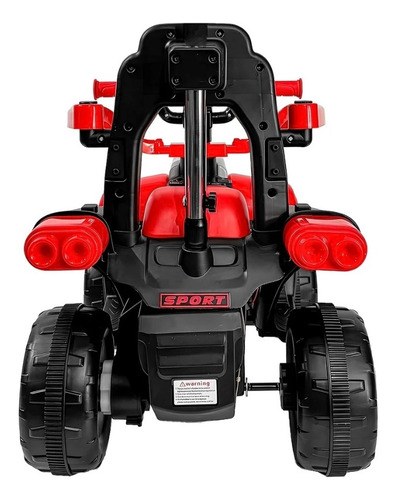 Quadriciclo Elétrico 6v Infantil, Com Empurrador Dirigível