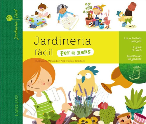 Jardineria Fãâ cil Per A Nens, De Larousse Editorial. Editorial Larousse, Tapa Dura En Español