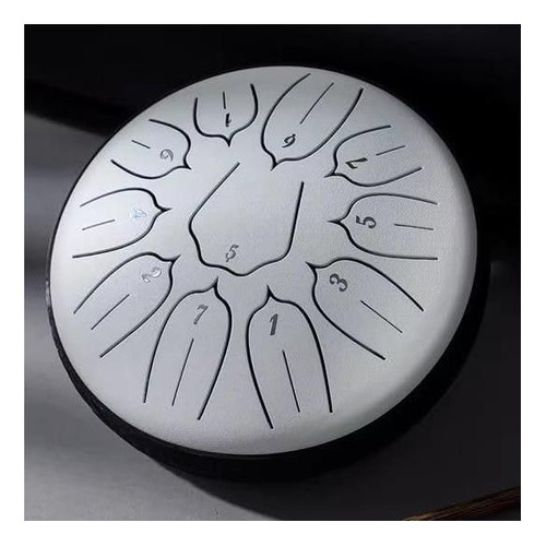 Avila Y Terra Lotus De Acero De Acero Drum-handpan De 6 11 Y