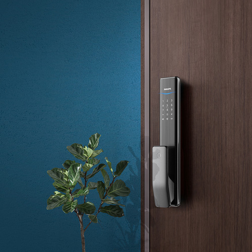 Cerradura Digital Philips Alpha-5hb Bluetooth Huella Clave