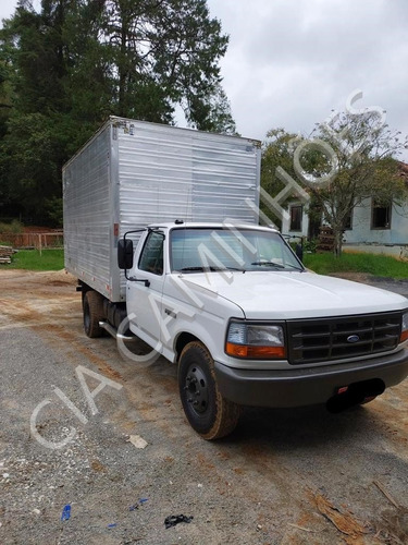 Ford F4000 Ano 1997 Com Bau 