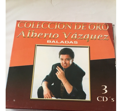 Alberto Vazquez - Coleccion De Oro - Cd - Disco Pack (Usado)
