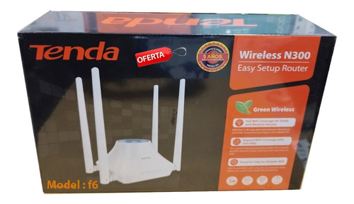 Router Inalambrico Tenda F6 300mbps