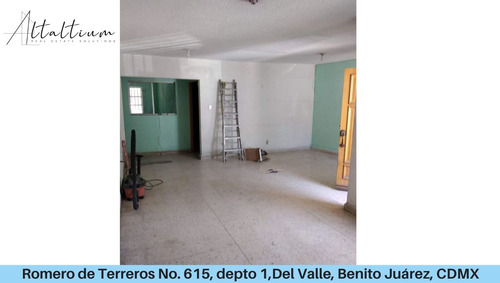 Vendo Departamento En Romero De Terreros 615, Código 2, Col Del Valle Nte, Benito Juárez, Del Valle Nte, Cdmx Pfg25di
