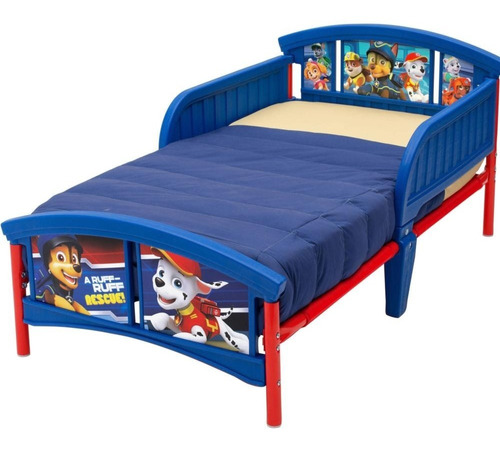 Cama De Transicion Para Niños Plastica Paw Patrol Disney