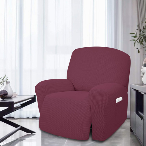 Sofá Elástico Reclinable De Gran Tamaño Slipcover X4