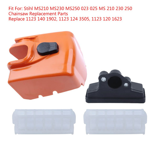 Kit De Filtro Y Cubierta Con Perilla Twist Lock Apto Para Ms