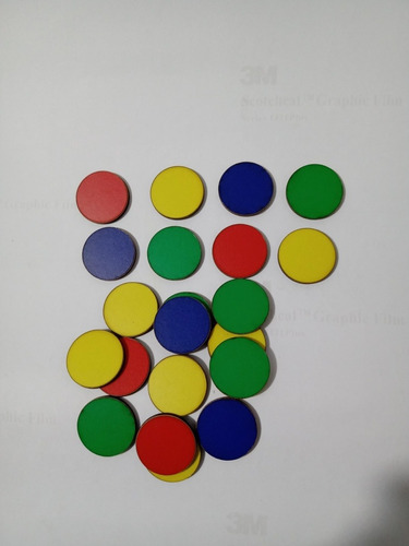 Discos Bicolor, Juegos Matemáticos, Método Singapur