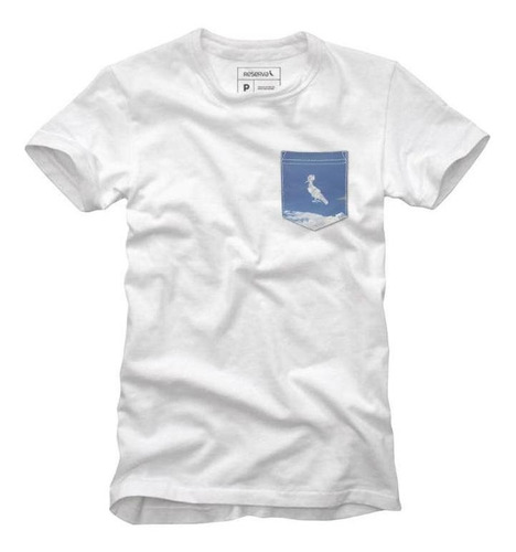 Camiseta Bolso Pica-pau Nuvem Reserva