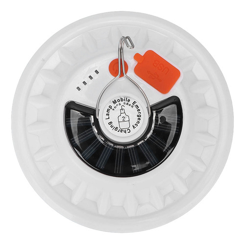 Luz Solar Para Acampar De 60 Led Con Control Remoto