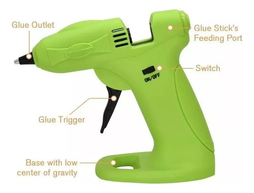 Máquina Portátil De Encolado Caliente Inalámbrica +30 Barras