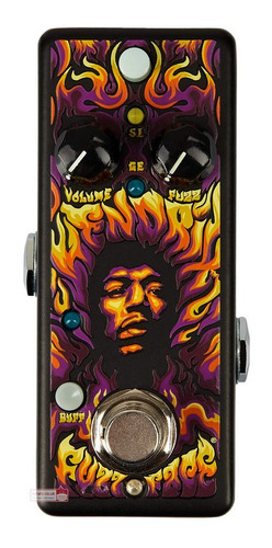 Pedal Dunlop Jhw1g1 Jimi Hendrix'69 Psych Fuzz Face Distort