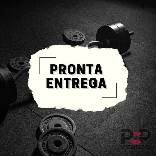 Halter 4 Kg Bola Emborrachado - Peso De Academia Musculação
