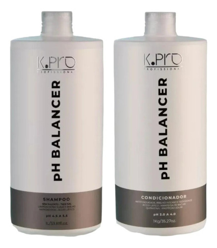 Kpro - Ph Balancer Shampoo + Condicionador 1l