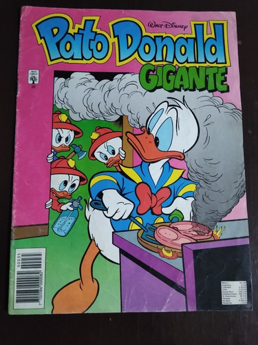 Pato Donald Gigante No.35 Walt Disney Año-1994 Editora Cinco