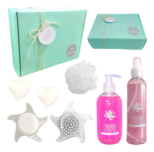 Relax Caja Regalo Zen Spa Rosas Kit Set Aroma N34 Disfrutalo