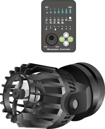 Generador Olas Pecera Con Controlador Wireless 13000 L/h W40