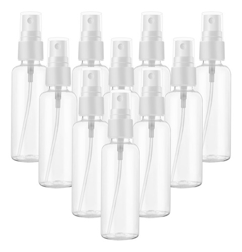 Hydior Small Clear Travel Bottle 2 Oz, Mini Botellas De Plas