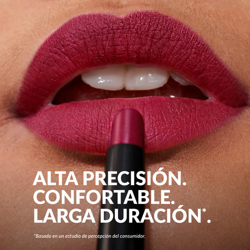 Lápiz Labial Preciso Mate Larga Duracion Power Stay - Avon Crimson Legacy