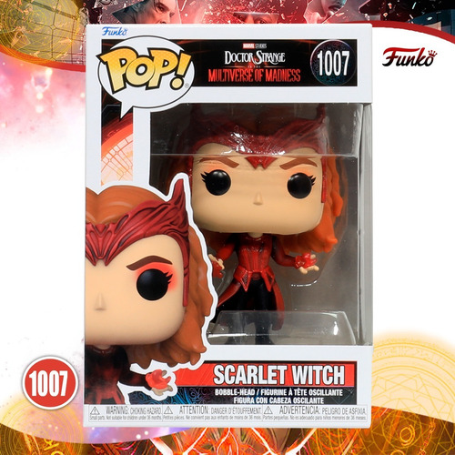 Imagen 4 de 7 de Funko Scarlet Witch 1007 Doctor Strange Multiverso De Locura