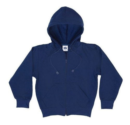 Campera Azul Colegial Ely Talle Juvenil (rustica)