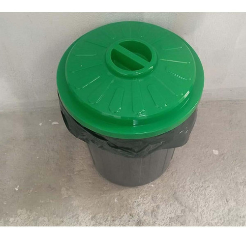 Canasto Recolector Para Agua, Mxrym-004, 8 Pzs, 22lts, Polie Color Gris