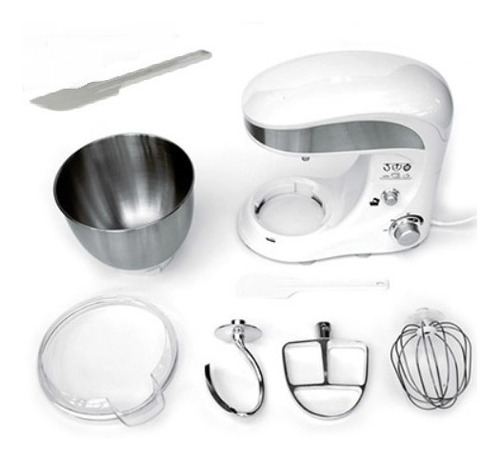 Imagen 9 de 12 de Batidora de pie Sindelen Proline BP-4500BL blanca 50 Hz 220 V - 240 V