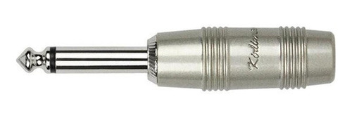 Plug 6.3mm Macho Mono Nickel Plateado Kirlin Ch-2306pr