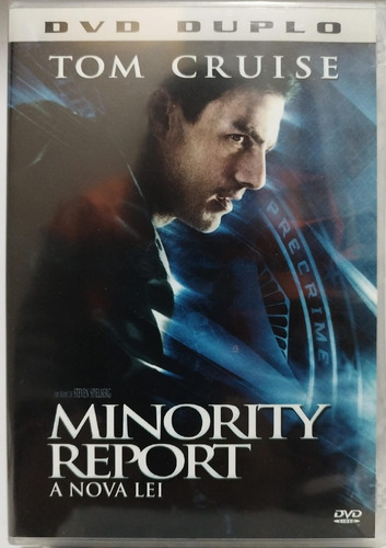 Dvd Minority Report - A Nova Lei Dvd Duplo Original Lacrado
