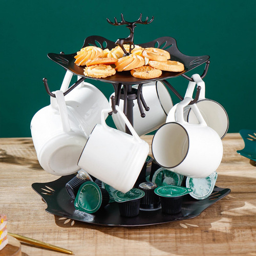 Soporte Para Tazas De Café, Tazas De Té, Platillos,