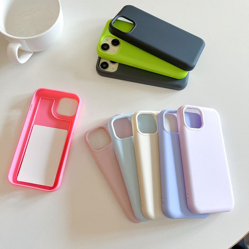 Funda Capa Big Hole Cardbag Mate Para iPhone 11, 12, 13, 14, 15, 16 Pro Max, Prm, Pm, 14, 15, 16 Plus, 16e