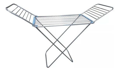 Imagen 1 de 5 de Tender Con Alas Colgar Ropa Plegable Tendedero Aluminio