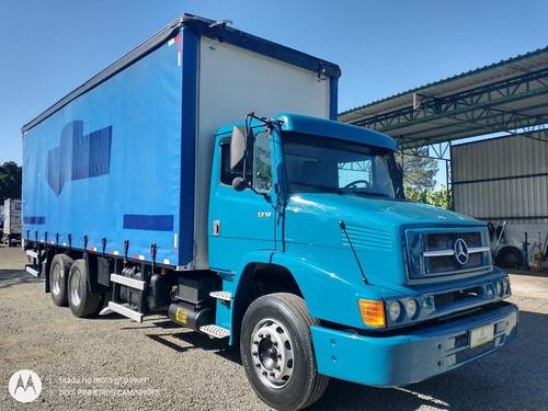 Imagem 3 de 25 de Mercedes Benz 1318 Ano 2010 Baú Sider Truck