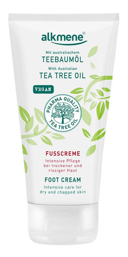 Alkmene-tea Tree Oil/árbol De Té-crema Para Pies