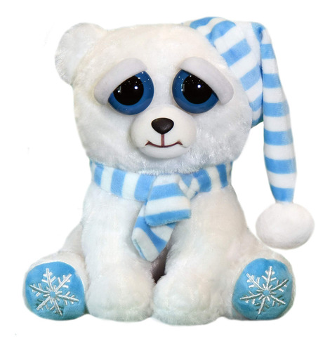 Peluche Feisty Pets, Copo De Nieve, Oso Polar, Frankie