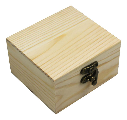 Joyero De Madera Caja De Madera Simple Estuche Para Joyas