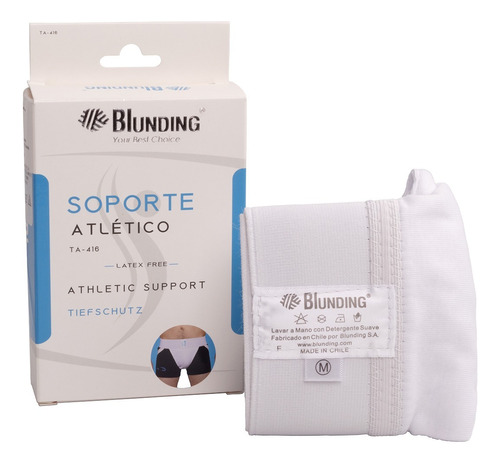 Soporte Atletico Suspensorio Ajustable Lujo Marca Blunding