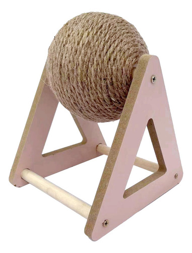 Cuerda Interactiva De Sisal Con Forma De Bola Giratoria Para