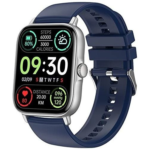 Bluetooth Smart Watch Para Mujer Hombre Fitness 4j78h