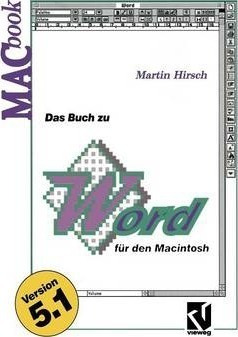 Das Buch Zu Word Fur Den Macintosh - Martin Hirsch