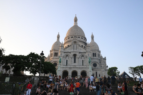 Imagen 1 de 5 de Cuadro 13-montmartre-paris-6 32x20 C/marco De Madera