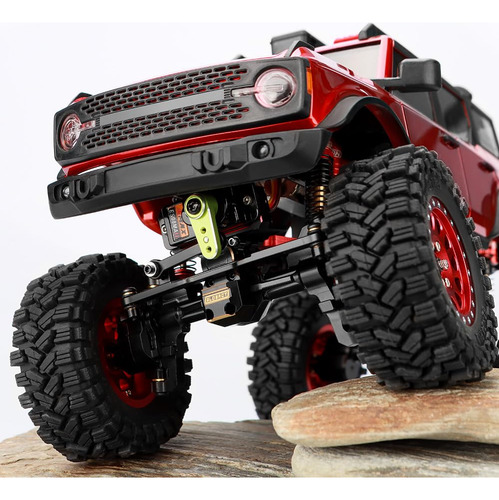 Eje Delantero Completo De Latón Para 1/24 Axial Scx24 Con