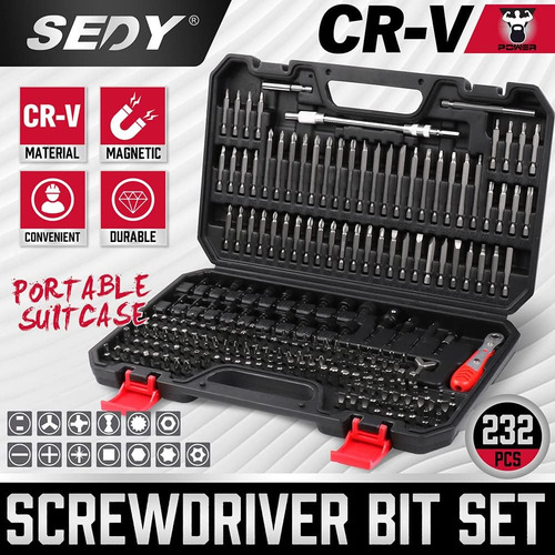 232-piece Ultimate Screwdriver Bit Set - Security Bit Set...