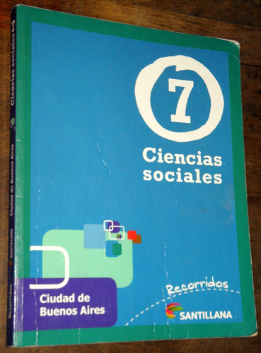 Ciencias Sociales 7 - Caba Santillana Recorridos